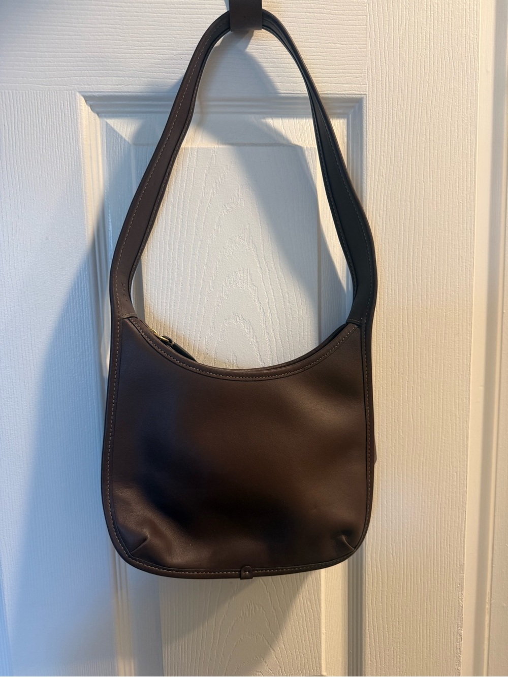 Coach Curve Zip Bag Maple